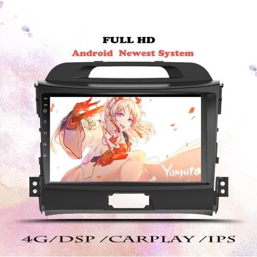 2Din Android 10.0 4G Radio RDS Car Video Player for KIA Sportage 3 2010 2011-16 navigation GPS 2din dvd Head Unit Tape Recorder