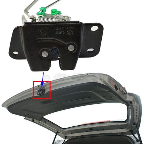 Tail Gate Latch for Hyundai Starex 1996~2007\ HYUNDAI H1 ,H200 1996-2004 ,Rear door lock mechanism Lock block iMax i800 H-1