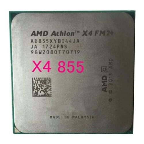Free Shipping AMD X4 855 65W 3.5 GHz Quad-Core CPU Processor AD855XYBI44JA Socket FM2+ X4-855