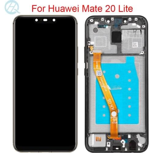 Original Display For Huawei Mate 20 Lite LCD With Frame Display Touch Screen Digitizer Assembly Mate 20 Lite SNE-LX1 Screen