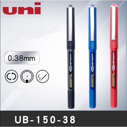 3pcs Mitsubishi Uni-ball Eye Ultra Micro UB-150-38 0.38mm Gel Pen Retractable Ballpoint Pen Black/Blue/Red Colors for Choose