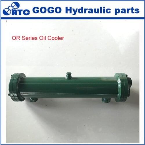 OR-60 Hydraulic Heat Exchanger Shell and tube hydraulic oil cooler , Water cooled types heat exchanger OR 60