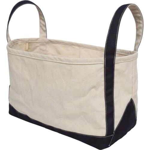 Reusable Toys Storage Bag Basket Heavy Duty Shopping Bag Organizer Box Container