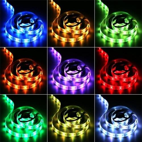 New Music Sound Control Light Strip Living Room Bedroom TV Background Strip LED Light With 5050 RGB 5V 40 Key Remote Control