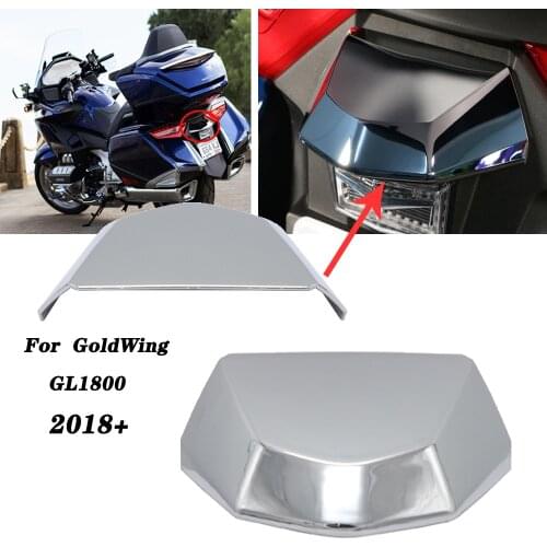 The new For Honda Gold Wing GL1800 modified tail light chrome decoration cover F6B tail light plating parts