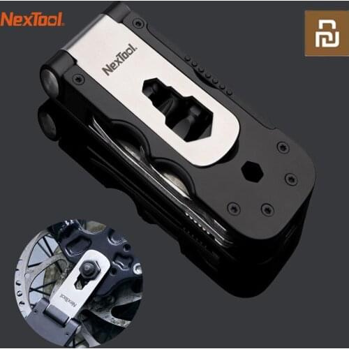 New XIAOMI NexTool Multi-functional Bicycle Repair Tool Pocket Bike Toolbox Set Wrench Magnetic Sleeve For Outdoor Repair