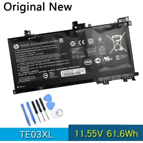 NEW Original TE03XL Laptop Battery For HP OMEN 15-AX AX015TX 017TX ax101tx AX214TX PAVILION 15-BC bc011TX 012TX 015TX ax007ng