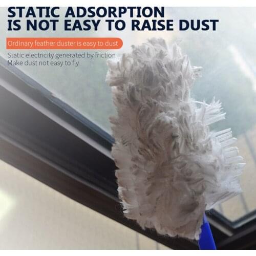 One-time Convenient Storage Of Electrostatic Dust Duster Brush General Sweeping Cleaning Dusting Household Dust Clean Brush