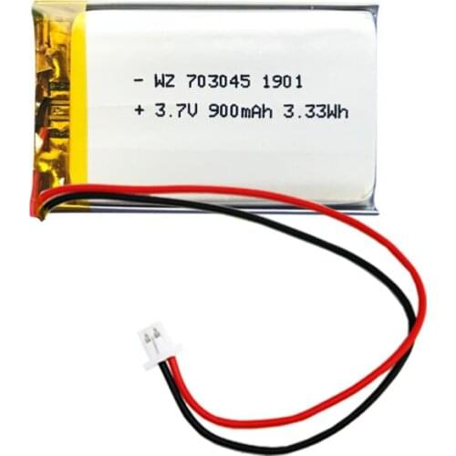 Professional direct sales 703045 polymer lithium battery car purifier LED lighting mobile power 3.7V battery