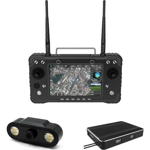 CUAV NEW Black H16 PRO HD Video Transmission and Data 30km System Remote Controller Support HDMI For RC Drone Pixhawk