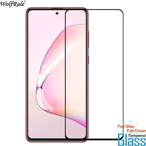 Glass For Samsung Galaxy Note10 Lite Screen Protector Full Glue Cover Protective Tempered Glass For Samsung Note 10 Lite Glass