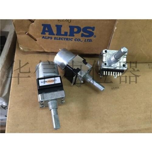 [VK] Oslo VS-8200A amplifier potentiometer ALPS motor potentiometer B100K double handle 25MMF switch