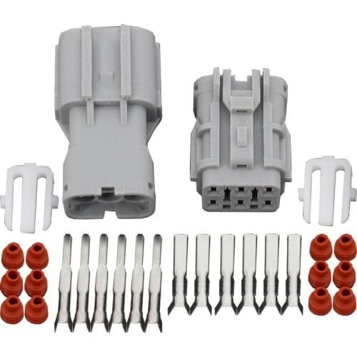 DJ7061Y-2-11/21 6 pin car socket Car Electrical waterproof electrical plug connector taillights Headlight assembly plug