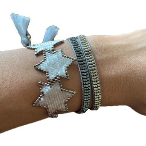 BLUESTAR MIYUKI Bracelet set Star design Bangle For Women Jewelry 2020 Armband Handmade Gift DIY jewelry