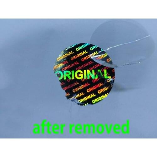 1.18" Hologram ORIGINAL Sticker Security Tamper Evident Warranty Stickers 1000PCS