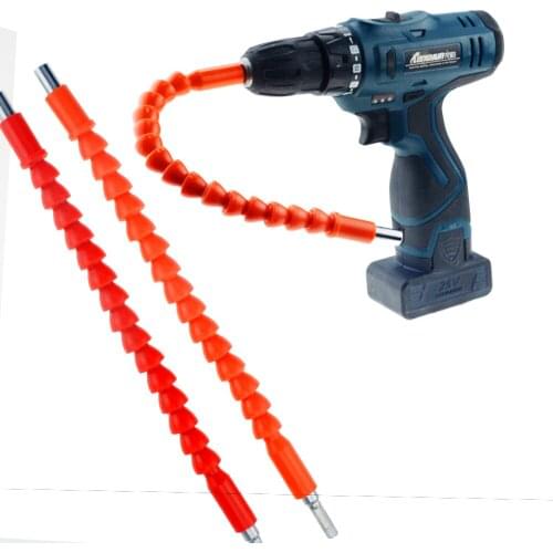 1pcs 295MM Plastic Metal Soft Universal Flexible Shaft Electric Screwdriver Batch Of Head Hex Shank Extension Drill Bit Holder