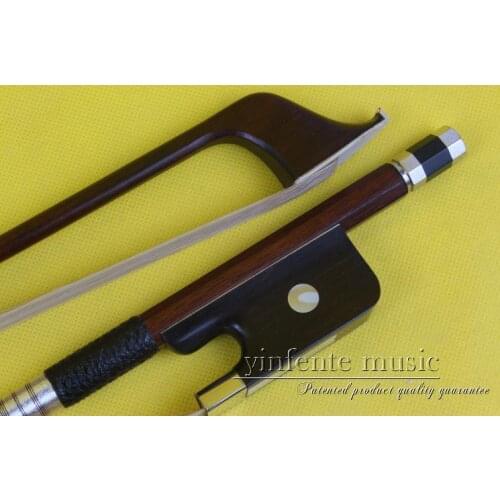 1 pcs Double Bass Bow 3/4 German Style brazilwood Straight High quality #R108