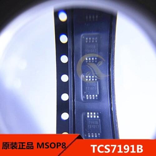 5PCS TCS7191B patch MSOP8 printing 7191b audio power amplifier chip original products