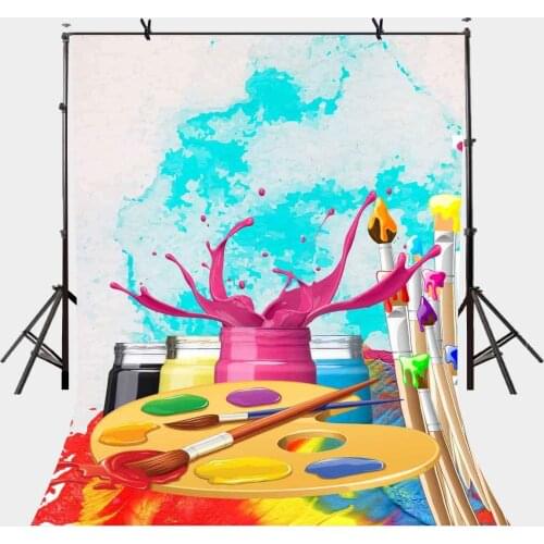 150x220cm Graffiti Painting Backdrop Graffiti Oil Painting Art Photography Background for Camera Photo Props