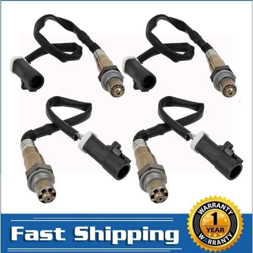 4pcs O2 Oxygen Sensor Upstream Downstream for 2004 2005 2006 2007 2008 Ford F-150 V8 4.2L 4.6L 5.4L 2006 Lincoln Mark LT 5.4L