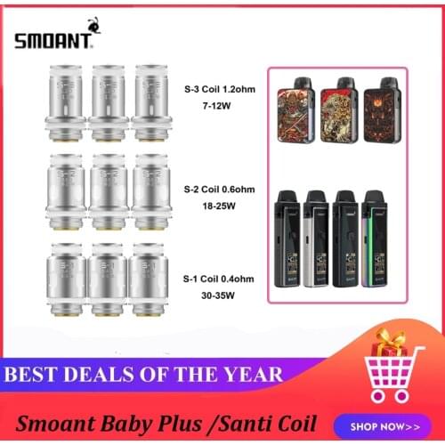 Smoant Charon Baby Battlestar Baby VEER Coil Battery Accessories