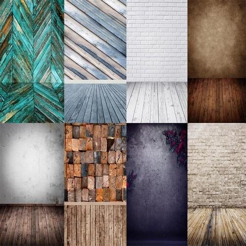 Avezano Backdrops Color Board Plank Brick Wall Texture Children Portrait Photography Background Photo Studio Photocall Photozone