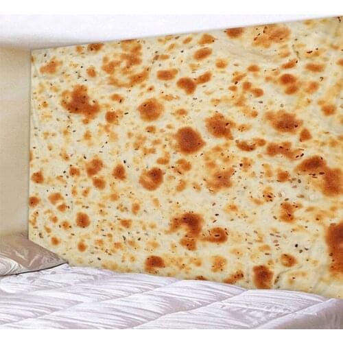 Food pancakes Tapestry Wall Hanging Hippie Home Decoration Tapestries Wall Cloth Beach Towel Throw Blanket Picnic Yoga Mat