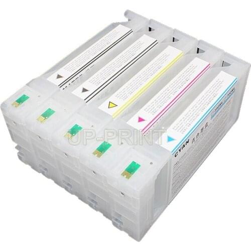UP 350ml refillable 7700 9700 7710 9710 Ink Cartridge For Epson 7700 9700 large Format Printer with chip