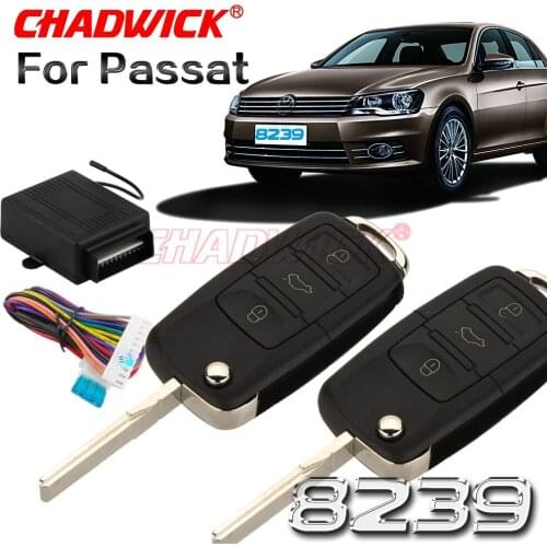 Flip key keyless entry system Button for B2 B4 B5 German car remote control door lock locking high quality heavy CHADWICK 8239
