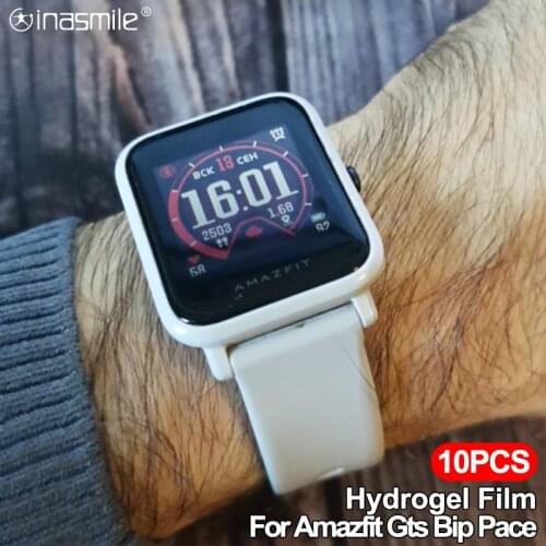5/10 Pcs TPU Soft Film for Xiaomi Huami Amazfit Gts Bip S Lite Screen Protector for Amazfit Pace Gtr 42mm 47mm Stratos Verge