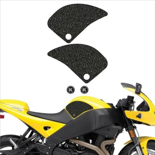 Motorcycle Fuel Tank Non-slip sticker Traction Side Pad Knee Grip Decal Protectiv for BUELL 03-09 XB9R FIREBOLT