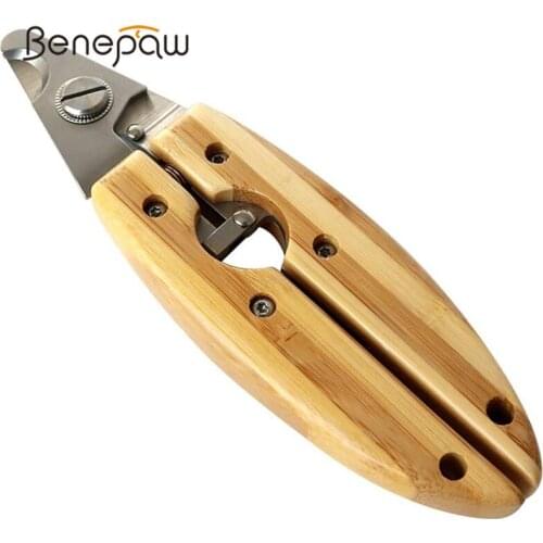 Benepaw Professional Dog Nail Clippers Quick Safety Guard Comfortable Handle Pet Nail Trimmer Cutter For Large Small Animals