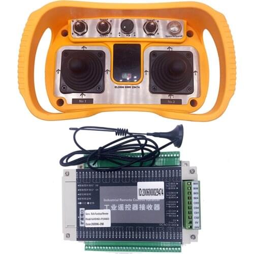 Q9000 special customized joystick tv transmitter and receiver remote control for tower cranes