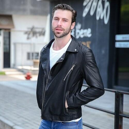 Qiyake Mens Biker Jackets