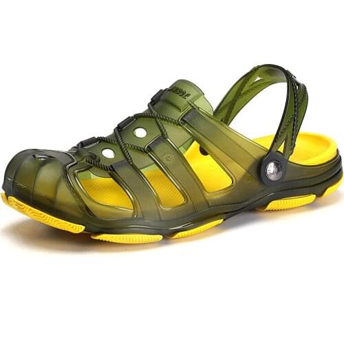 Mens Sandals Summer Slippers Mens Outdoor Beach Casual Shoes Mens Sandals Water Shoes