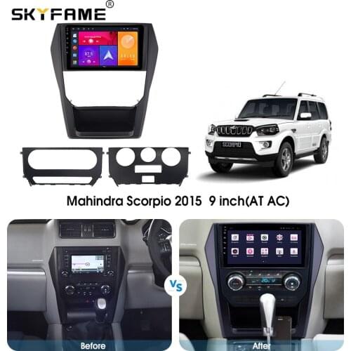 SKYFAME Android Car Navigation Radio Multimedia Player For Mahindra Scorpio 2015 Auto stereo system
