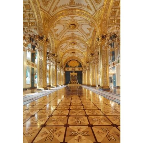 VinylBDS Wedding Photography Backgrounds Yellow Indoor Floor Photo Backdrop For Church Wedding Studio