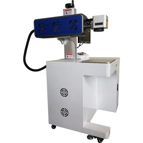 10/20/30W Fiber Laser Marking Machine Metal Aluminum Stainless Steel Mini Laser Engraver For PVC ABS Ring Name Plate