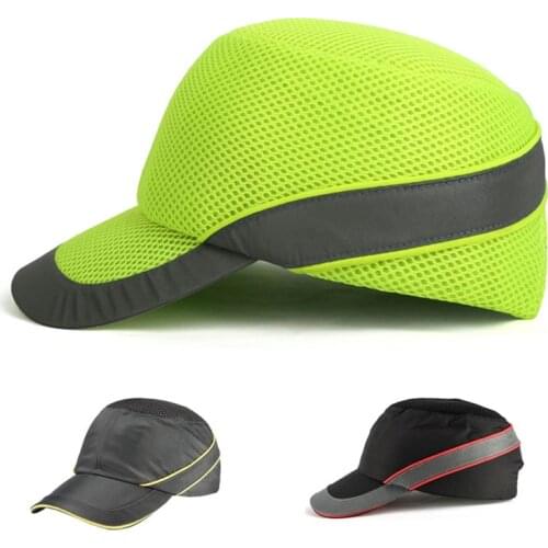 Bump Cap Work Safety Helmet Summer Breathable Security Anti-impact Lightweight Helmets Fashion Casual Sunscreen Protective Hat