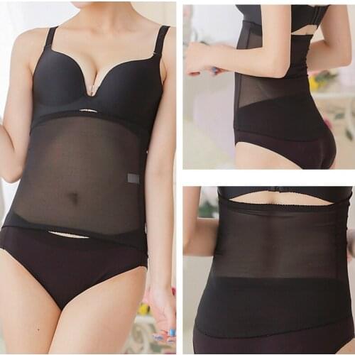 Women Lace Postpartum Shaper Sexy Belt Waistline Thin Soft Breathable Trainer Cincher Slimming Waist Shapewear Shaping Underwear