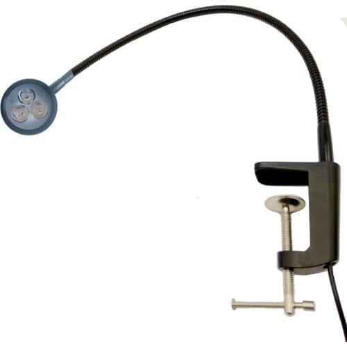 3W LED GOOSENECK CLAMP TABLE LAMP
