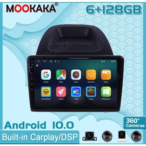 6+128GB Android10 For Ford Ecosport 2018-2020 Carplay Radio Multimedia Player Car GPS Navigation Head Unit with Screen Stereo