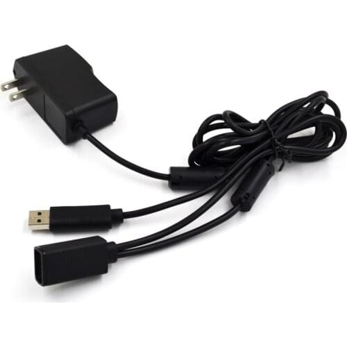 USB AC Adapter Power Supply Cord For Xbox 360 kinect Sensor Converter Cable
