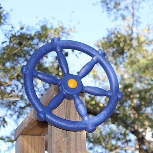 Swing Accessories Plastic Small Steering Wheel Kindergarten Toy Boat Steering Wheel Amusement Equipment