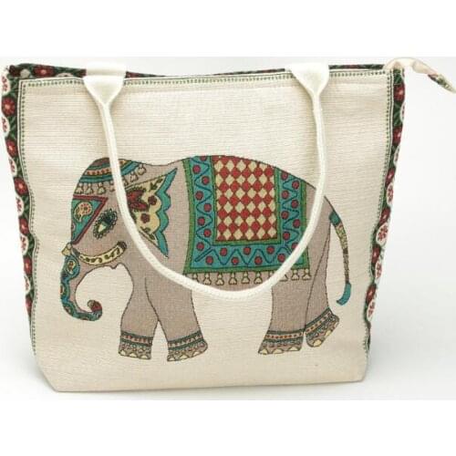 Korean All-Match Leisure Bag New Ladies Handbag Canvas Bag Boxes Pumping