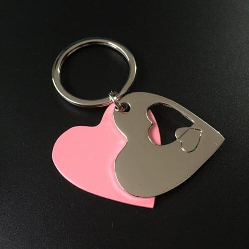 Heart keychain key ring cute key chain sleutelhanger high quality portachiavi chaveiro llaveros mujer