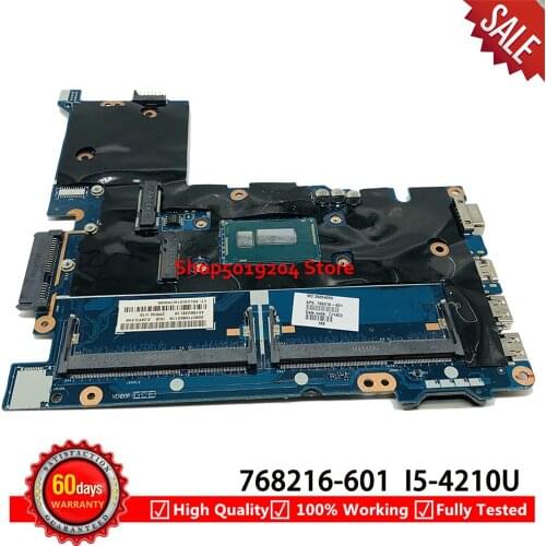 For HP probook 430 G2 430-G2 Laptop Motherboard SR1EF I5-4210U ZPM30 LA-B171P 768216-601 768216-001 768216-501 Main Board