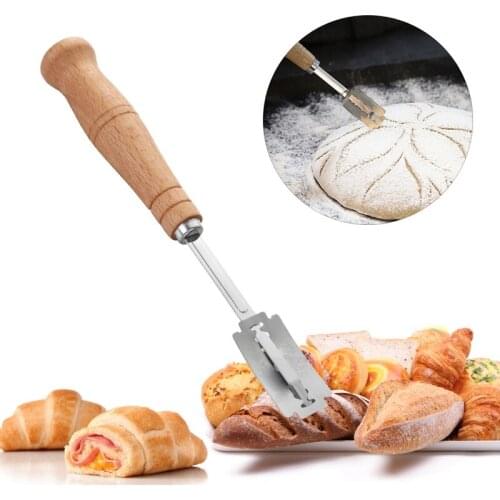 Bread Cutter Set For Slashing Scoring Blade Slashing Tool Dough Cutter Bread Baguette Cutting Pattern Knife Baking Tools