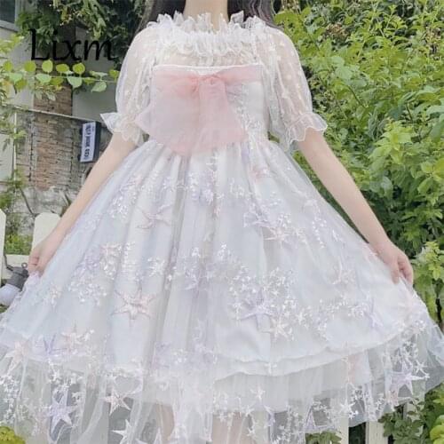 Lolita Japanese soft girl sweet jsk suspender dress 2020 new summer fairy dress
