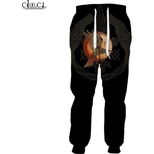 HX Newest Popular Viking Tattoo 3D Print Men Women Jogging Fashion Trousers Harajuku Streetwear Autumn Sweatpants Drop Shipping